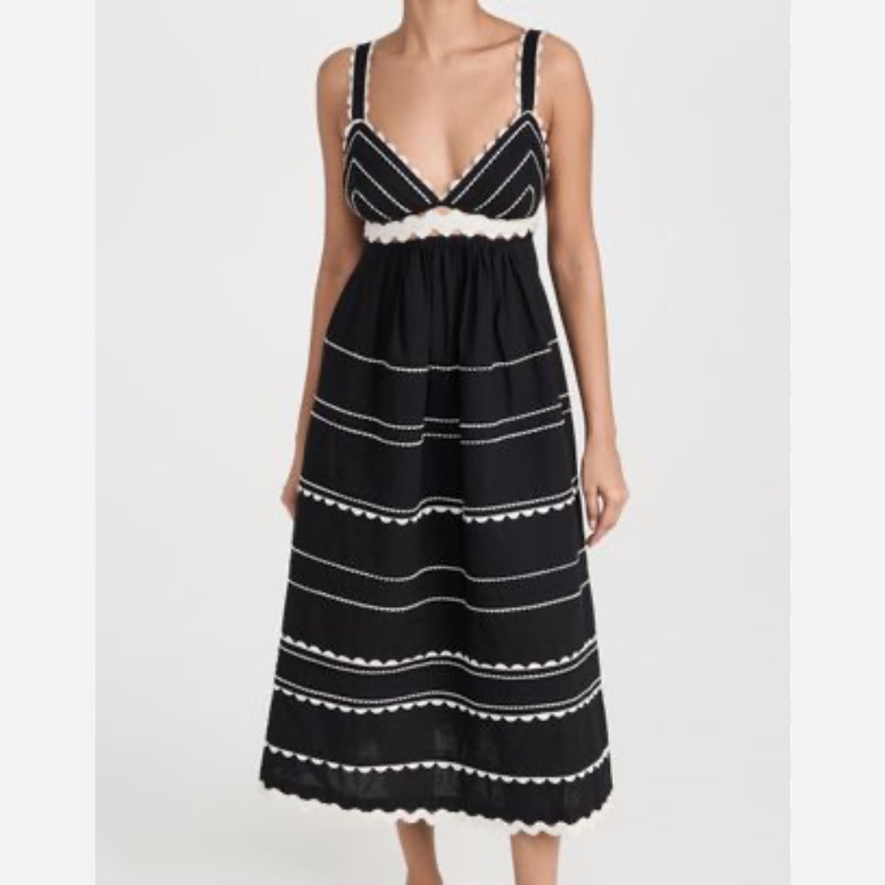 Sea New York Ryleigh Rickrack dress